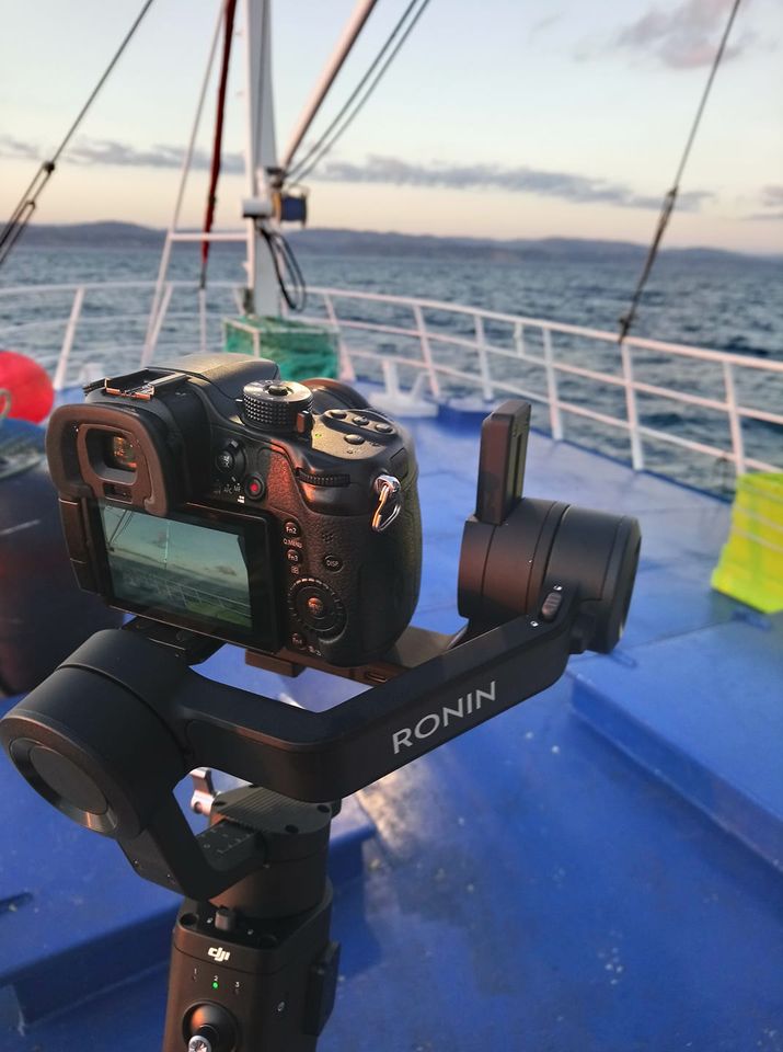 Grabar desde un barco - Alpha Drones