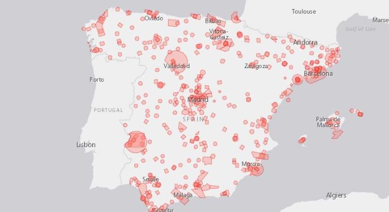 Mapa España Drones - Alpha Drones