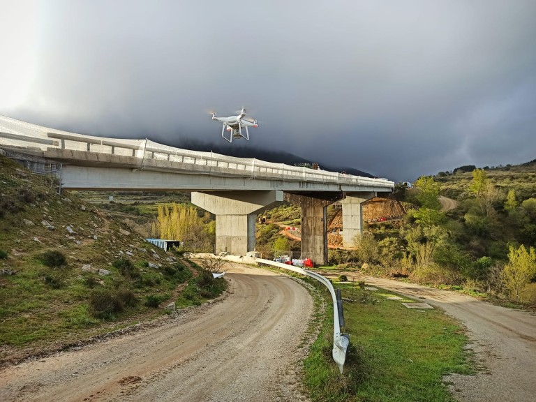 Drones para el seguimiento de obras